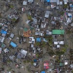 epaselect epa07447948 A handout photo made available by CARE, an international humanitarian agency shows the drone footage of a general aerial view of the damaged Praia Nova Village, after Cyclone Idai made landfall in Sofala Province, Central Mozambique, 17 March 2019. (Issued on 19 March 2019). Nhamudima, is a slum that was heavily affected by the cyclone in the city of Beira ( only). Being located near the coast, this shanty town of loosely built homes were extremely vulnerable to the high winds and rain. A Category 4 Cyclone named Idai made land fall wreaking havoc knocking out power across the province and impacting every resident in Central Mozambique.  EPA/JOSH ESTEY / CARE / HANDOUT MANDATORY CREDIT: WWW.CARE.DE HANDOUT EDITORIAL USE ONLY/NO SALES